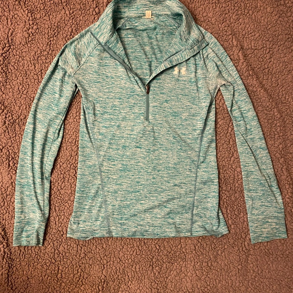 Under Armour Women's Teal Long Sleeve Pullover